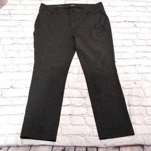 NYDJ Fit Everything Marilyn Straight Life tuck Technology stretch casual pants.
